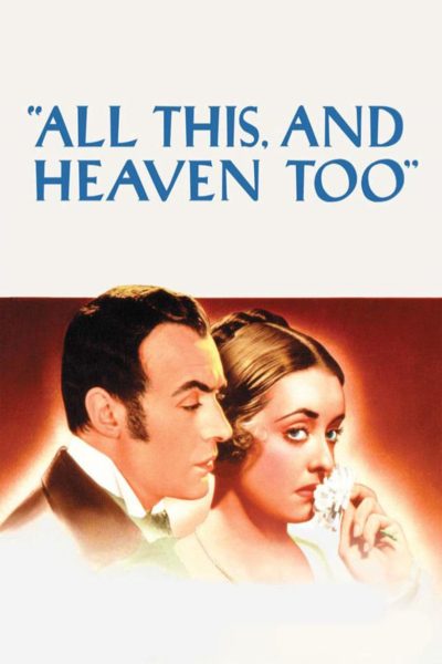 All This, and Heaven Too-poster