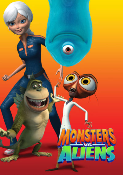 Monsters vs. Aliens-poster