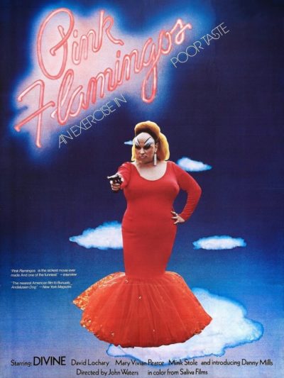 Pink Flamingos-poster